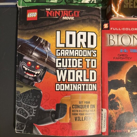 Lot of 6 Lego Books Ninjago Bionicle Ghost Ninja Nexo Knights NO TOYS JUST BOOKS - Picture 4 of 14